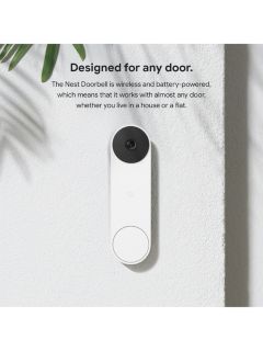 Google Nest Video Doorbell, Battery Powered