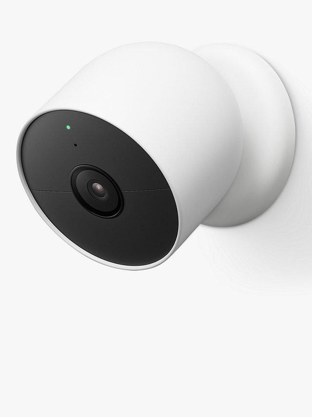 Google Nest Cam Indoor or Outdoor Security Camera, Battery Powered, Pack of 2