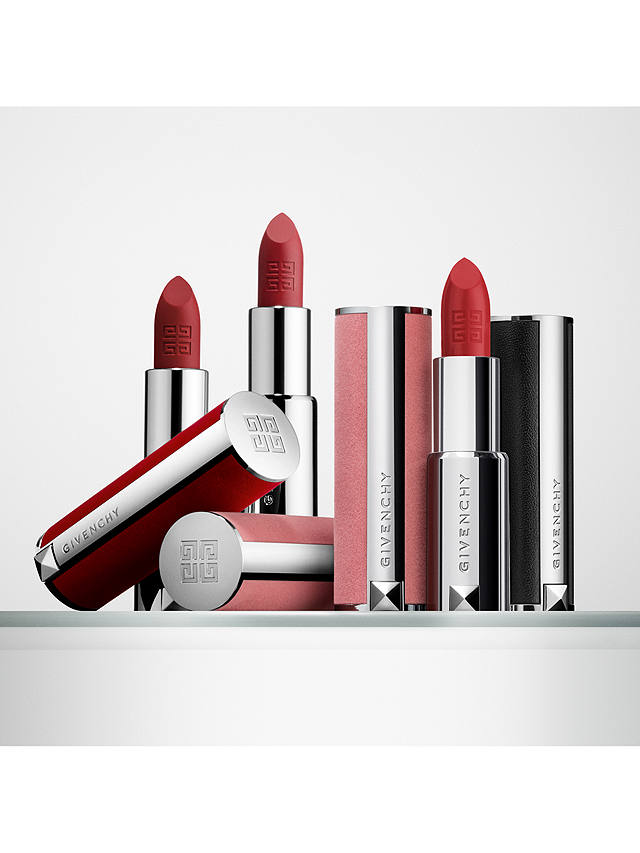 Givenchy Le Rouge Sheer Velvet Refillable Matte Lipstick, 27 Rouge Infusé 7