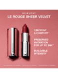 Givenchy Le Rouge Sheer Velvet Refillable Matte Lipstick, 23 Rose Irrésistible