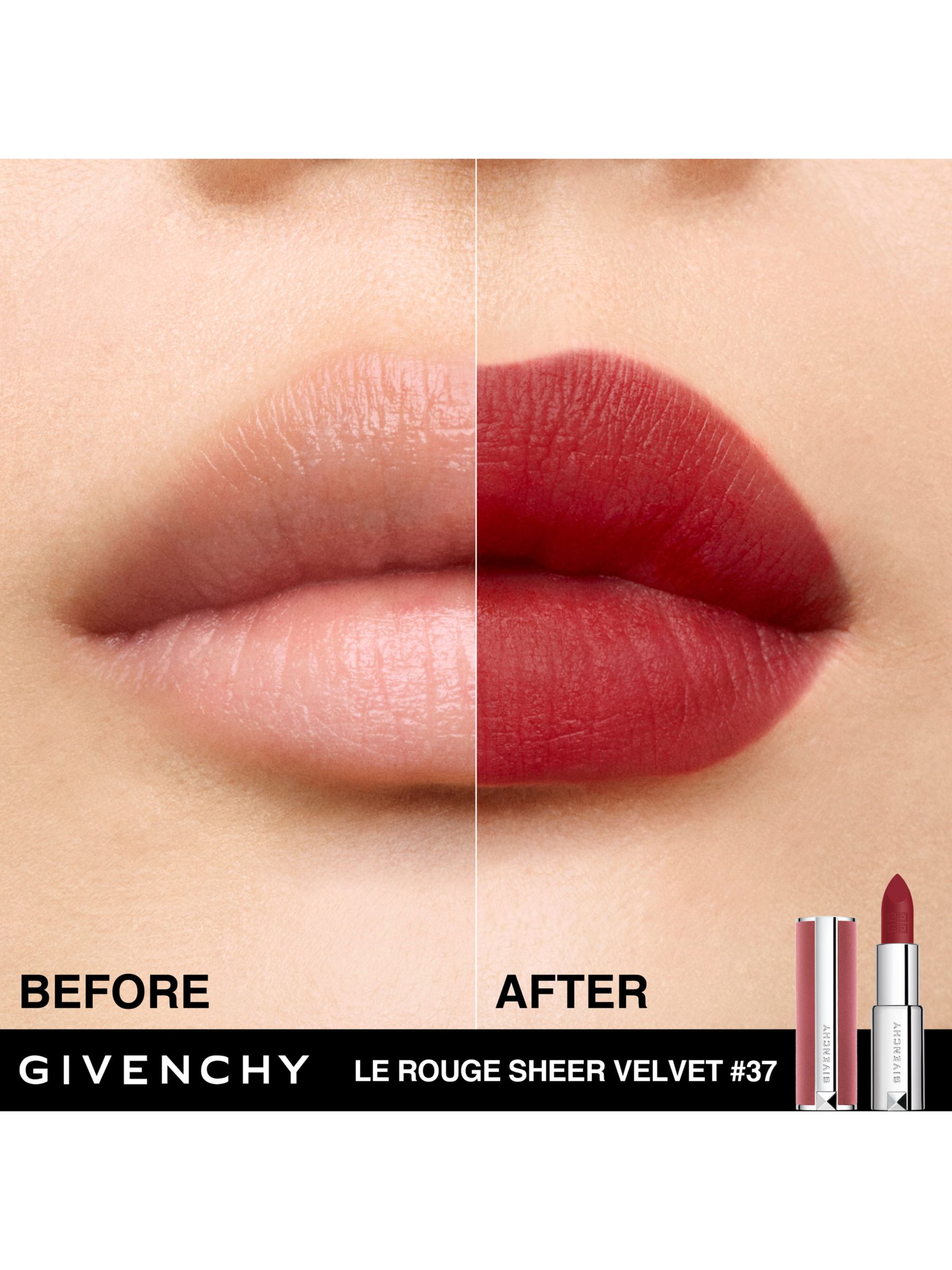Givenchy Sheer Velvet Matte in Rouge Graine vs dupes : r/swatchitforme