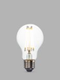 Saxby 7W E27 LED Dimmable Classic Bulb, Clear