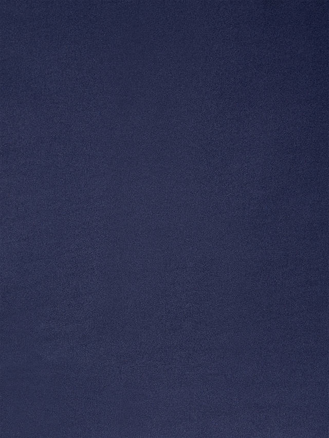 John Lewis Easy Clean Recycled Brushed Cotton Plain Fabric, Navy, Price Band D
