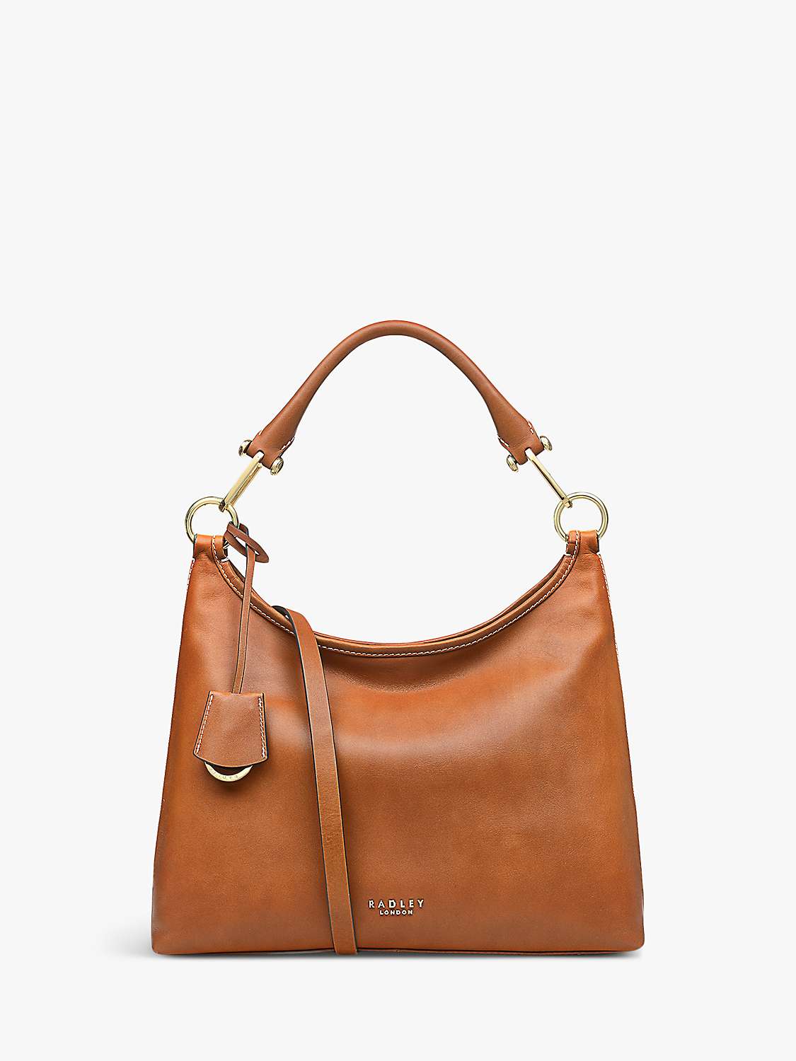 Buy Radley Cuba Street Medium Leather Open Top Shoulder Bag Online at johnlewis.com