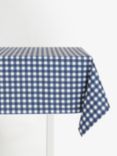 ANYDAY John Lewis & Partners Gingham PVC Tablecloth Fabric, Navy