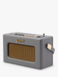 Roberts Revival Uno BT DAB/DAB+/FM Bluetooth Digital Radio with Alarm, Dove Grey