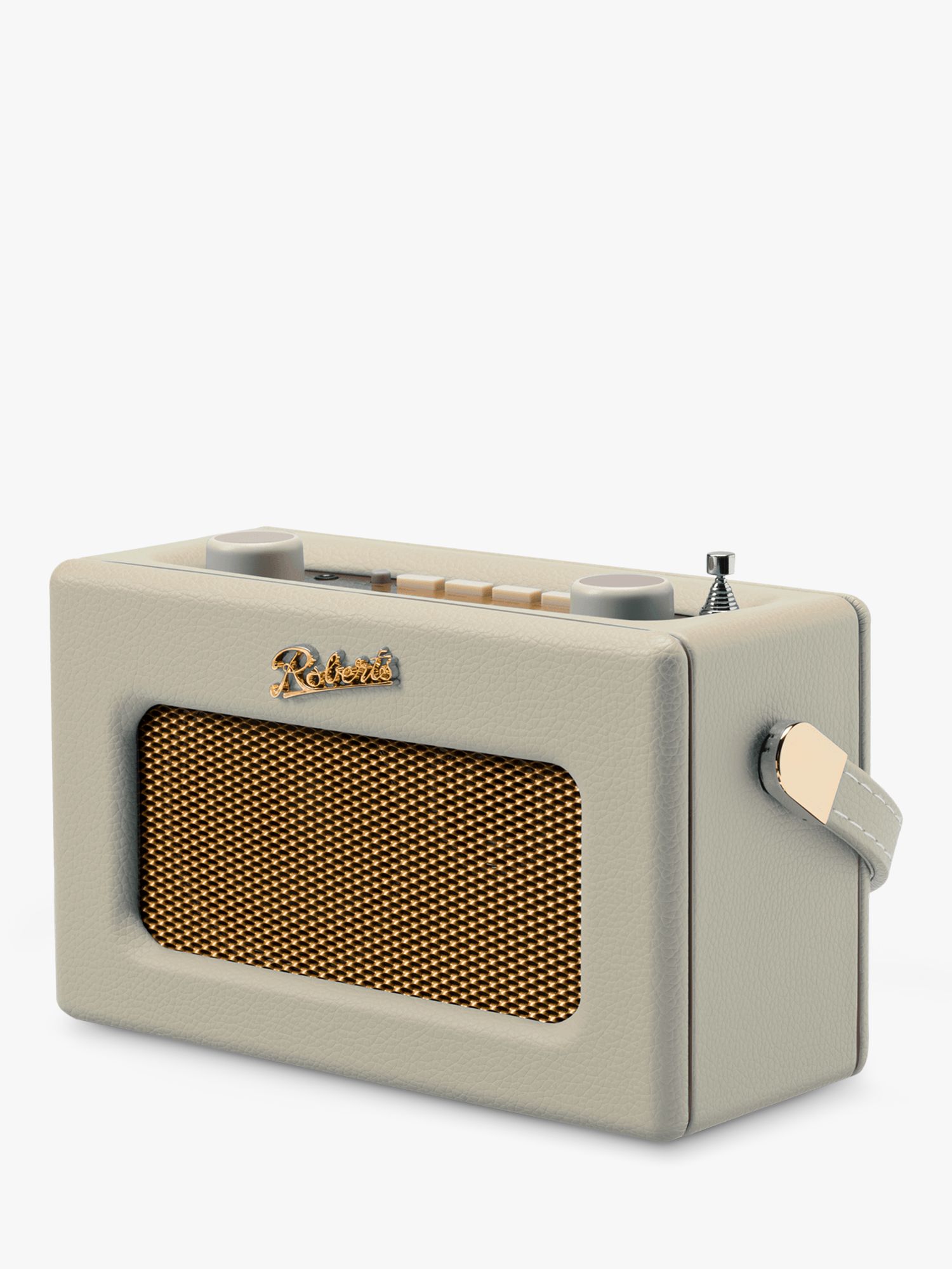 Uno Alarm, Cream with Pastel Radio DAB/DAB+/FM Digital Revival Roberts BT Bluetooth