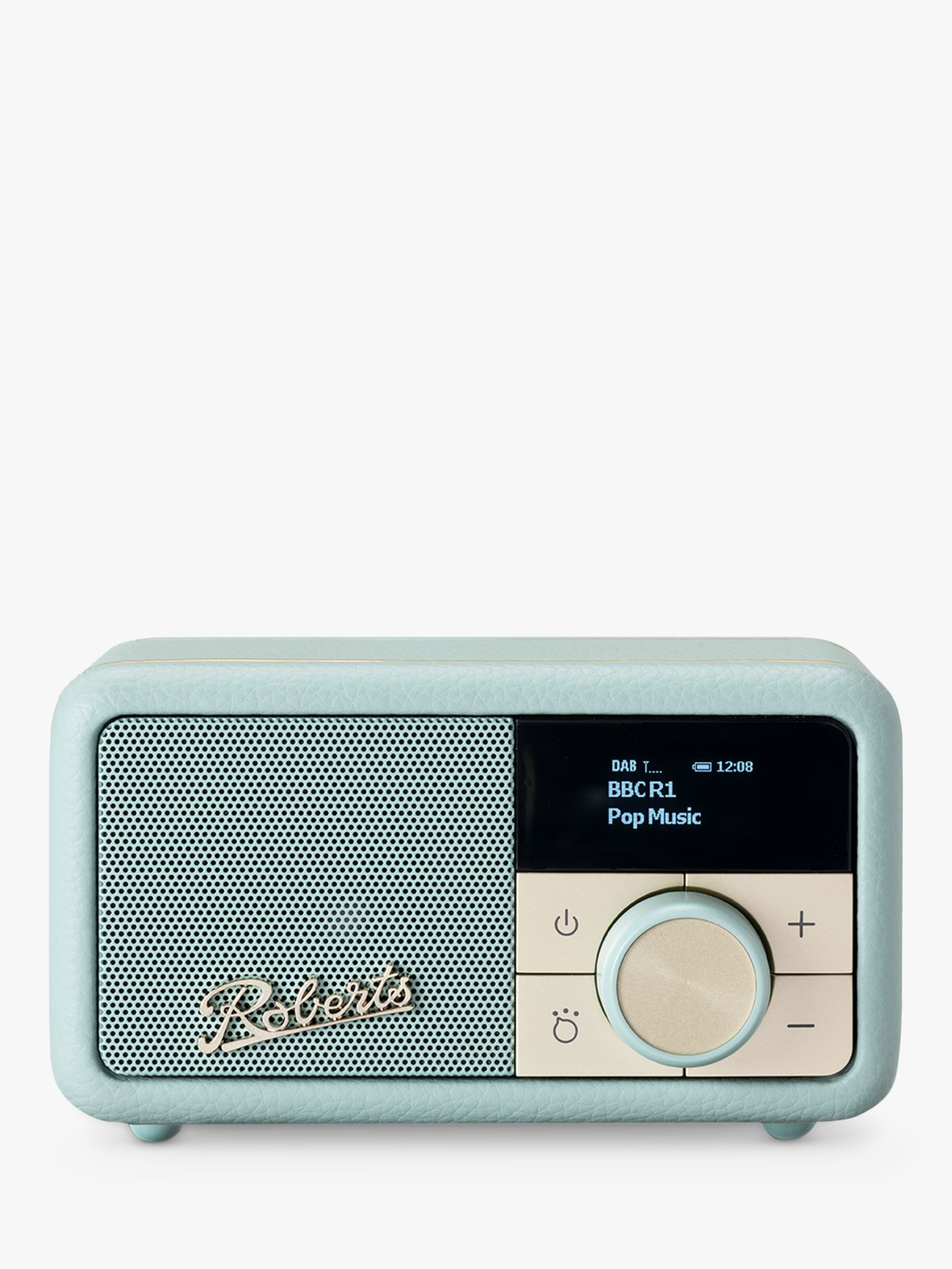 Roberts Revival Petite DAB/DAB+/FM Bluetooth Portable Digital Radio, Duck Egg Blue