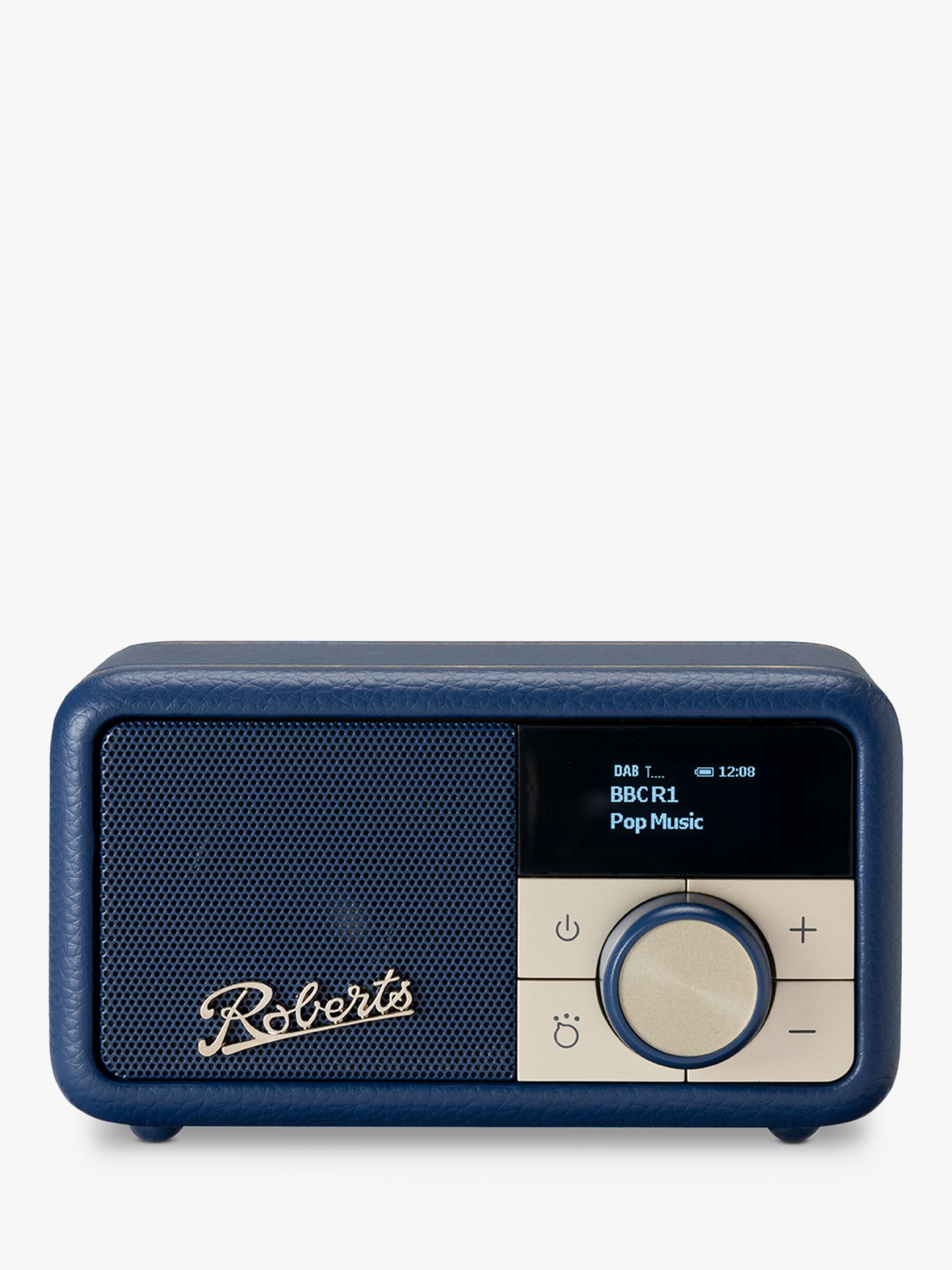Roberts Revival Petite DAB/DAB+/FM Bluetooth Portable Digital Radio, Midnight Blue