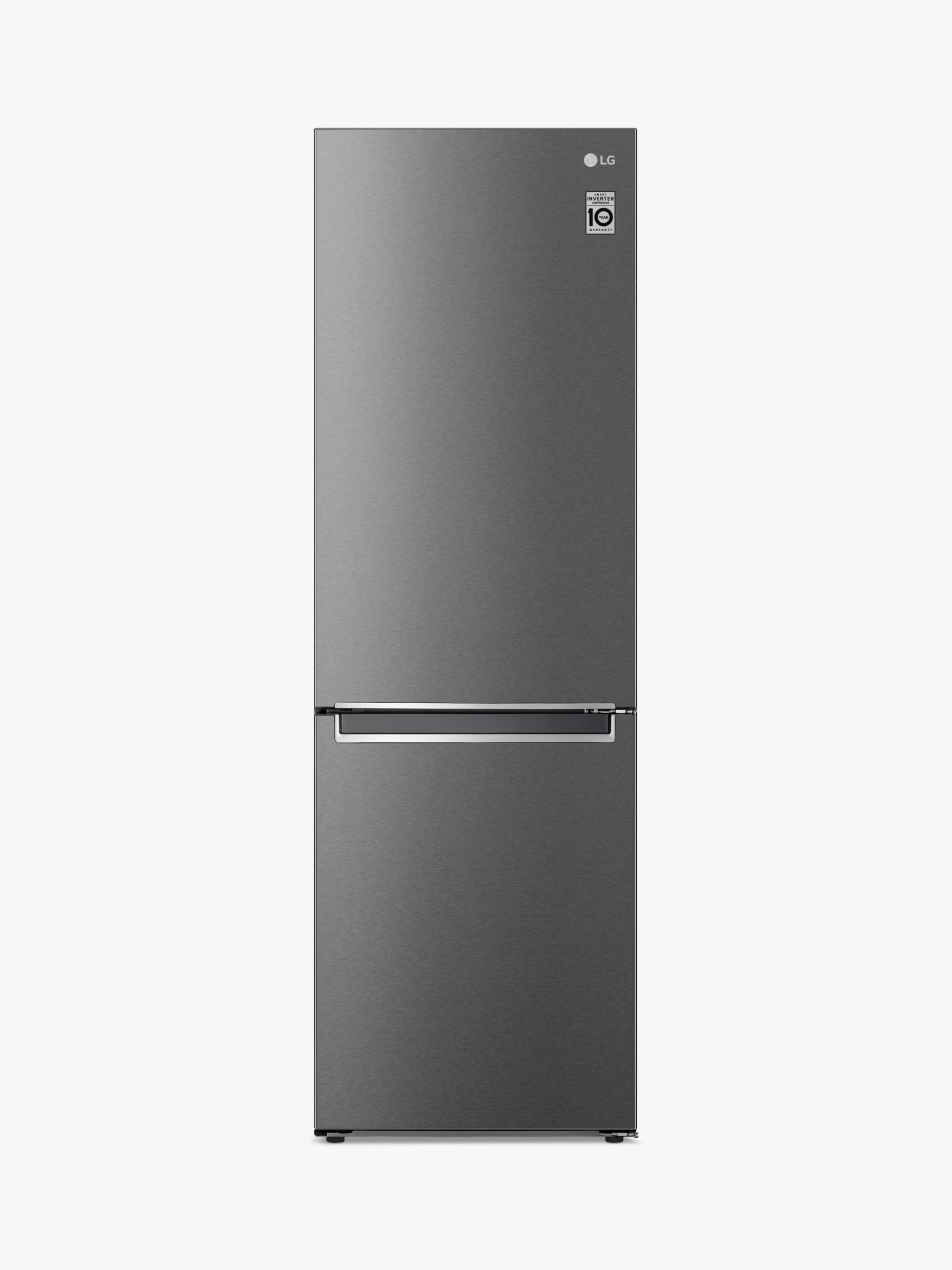 Buy LG GBB61DSJEN Fridge Freezer - Silver, Fridge freezers