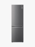 LG GBB61DSJEN Freestanding 60/40 Fridge Freezer, Dark Graphite
