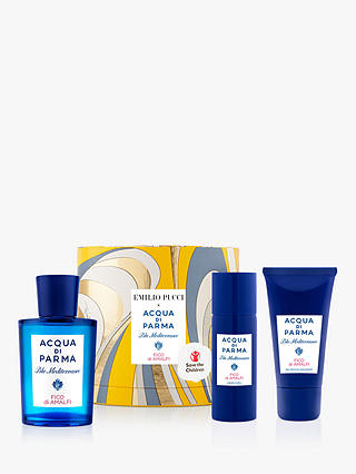 Emilio Pucci x Acqua di Parma Blu Mediterraneo Fico Di Amalfi Eau de Toilette 75ml Fragrance Gift Set
