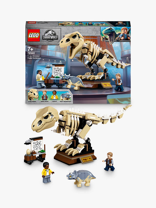 LEGO Jurassic World 76940 T.Rex Dinosaur Fossil Exhibition