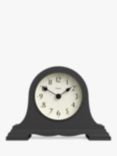 Jones Clocks Speakeasy Analogue Mantel Clock, Blizzard Grey
