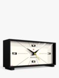 Newgate Clocks Thunderbird Analogue Mantel Clock, Black