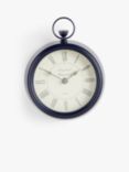 John Lewis ANYDAY Longstock Roman Numeral Quartz Fob Wall Clock, Navy
