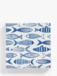 John Lewis Fishes Paper Napkins, Pack of 16