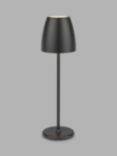 Där Munich LED Rechargeable Outdoor Table Lamp, Black