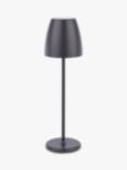 Där Munich LED Rechargeable Outdoor Table Lamp, Black