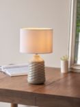 John Lewis ANYDAY Annie Table Lamp, Grey