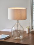 John Lewis Textured Glass Table Lamp
