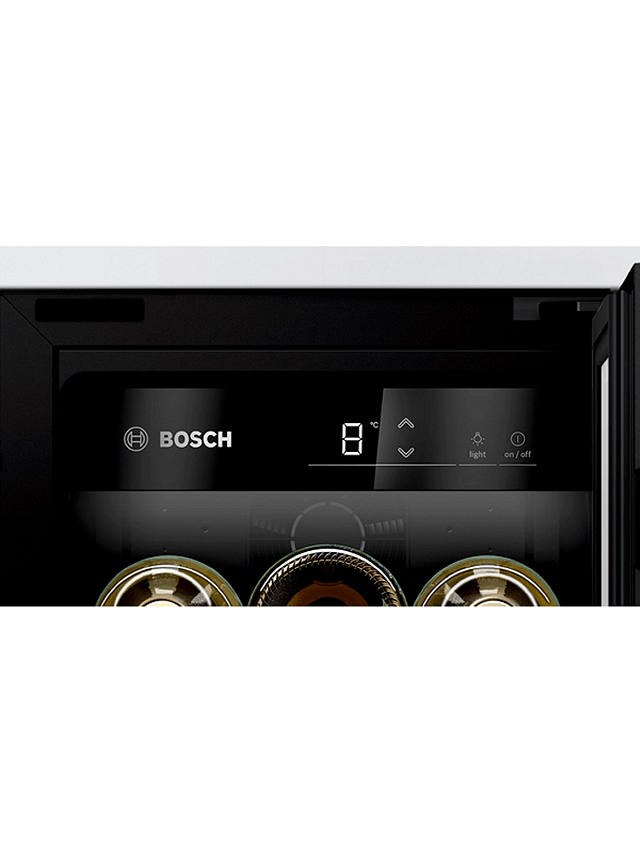 Buy Bosch Series 6 KUW20VHF0G Integrated 21-Bottle Wine Cooler Online at johnlewis.com