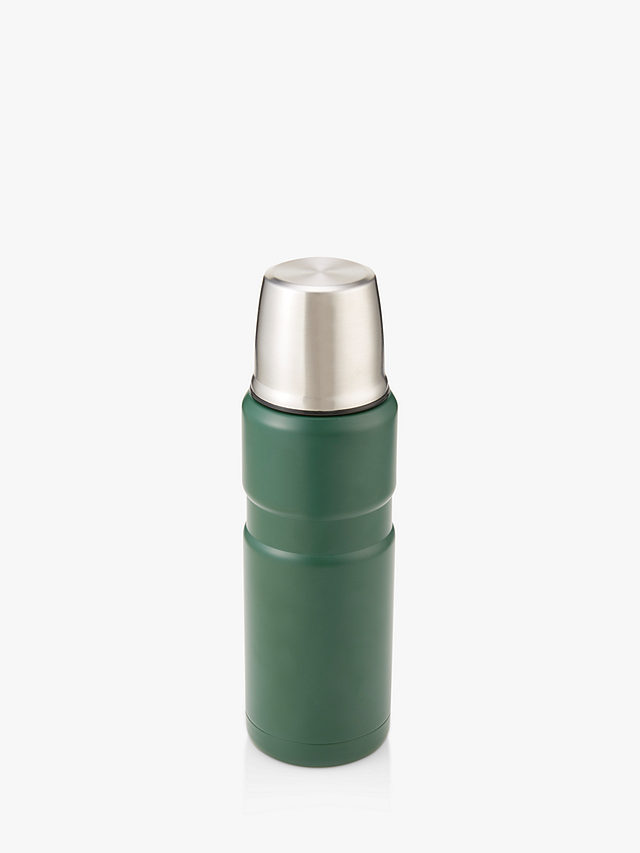 Thermos Stainless Steel King Flask, 470ml, Matt Forest Green