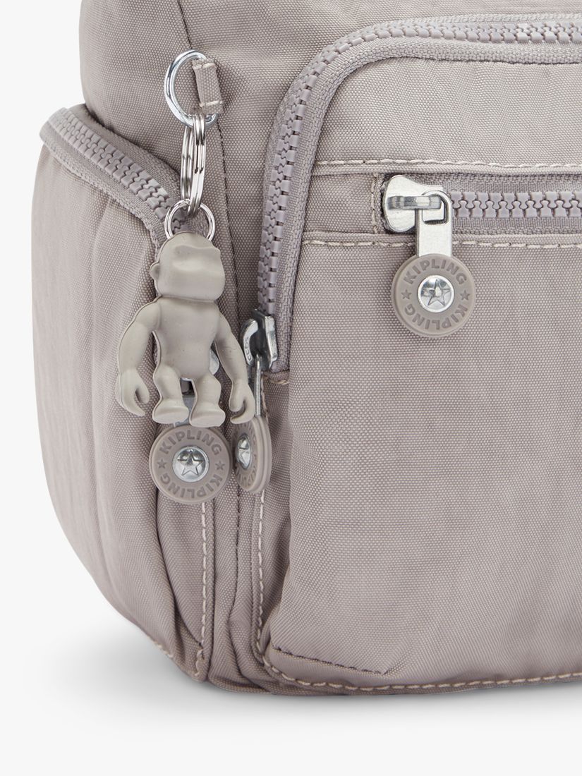 Grey kipling shoulder discount bag