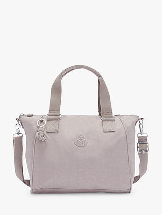 Kipling Amiel Medium Grab Bag, Grey