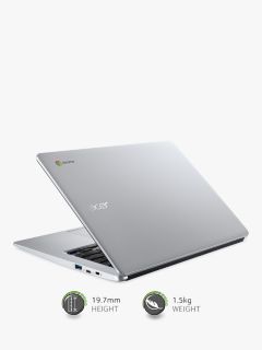 Acer 314 Chromebook Laptop, Intel Celeron Processor, 4GB RAM, 64GB eMMC, 14" Full HD, Silver