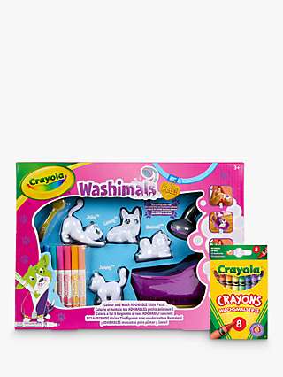 Crayola Washimals Little Pets Colour and Wash Playset