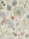 Voyage Flora Cream Furnishing Fabric