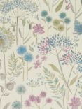 Voyage Flora Cream Furnishing Fabric, Spring