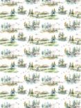 Voyage Caledonian Forest Furnishing Fabric, Linen Topaz