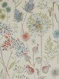 Voyage Flora Linen Furnishing Fabric, Autumn