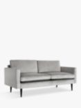 Swyft Model 01 Medium 2 Seater Sofa, Light Grey Velvet