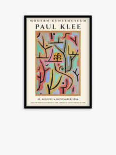 Paul Klee - 'Modern Kunstmuseum' Exhibtion Poster Framed Print & Mount ...