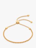 Monica Vinader Corda Fine Chain Bracelet, Gold