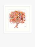 Sara Otter - 'Sweet Dreams' Framed Print & Mount, 43.5 x 43.5cm, Pink/Multi
