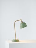 John Lewis Baldwin Desk Lamp, Dusty Green