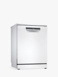 Bosch Serie 4 SGS4HAW40G Freestanding Dishwasher, White