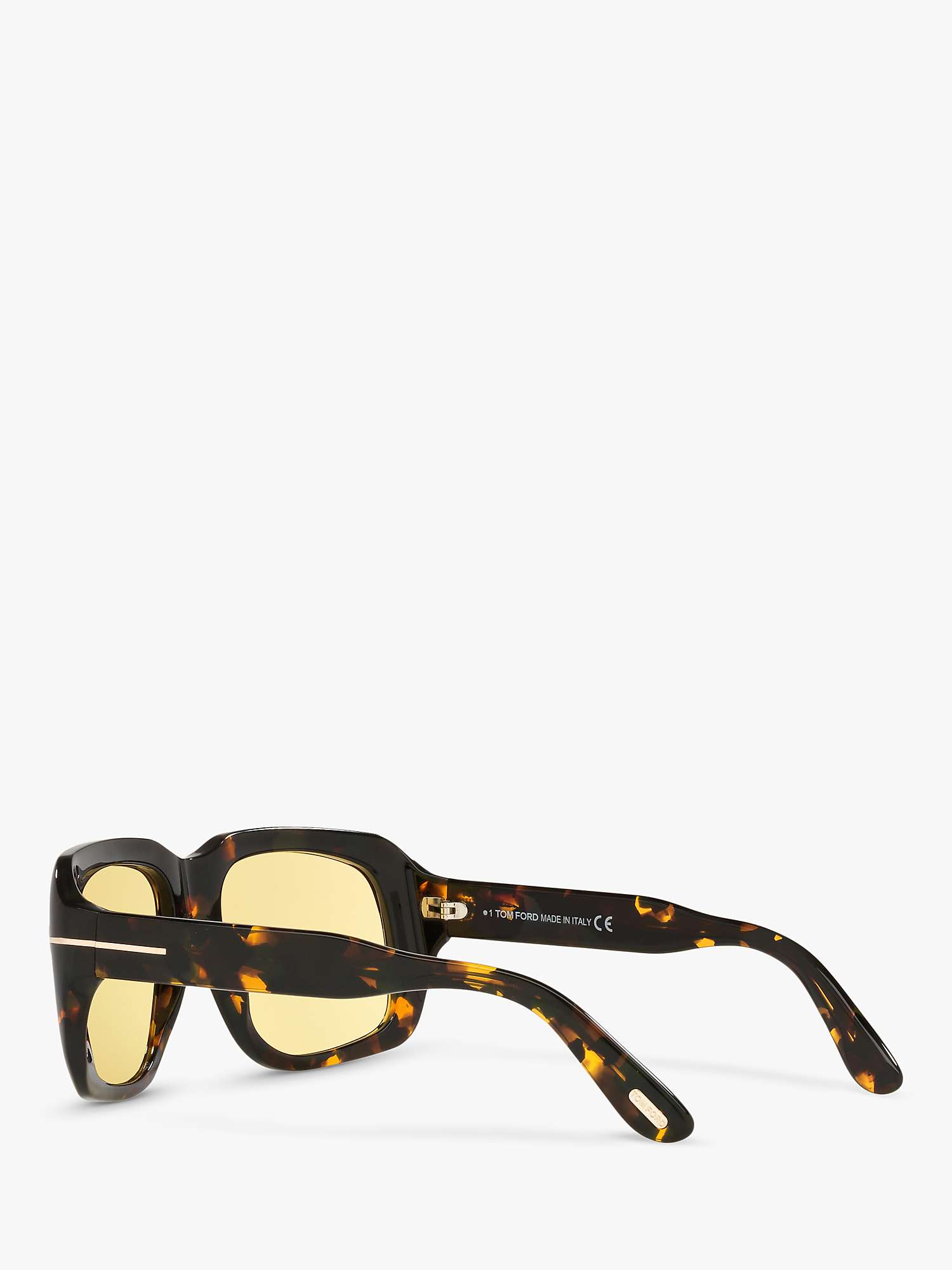 Buy TOM FORD TR001327 Men's Tortoiseshell Sunglasses, Brown Online at johnlewis.com