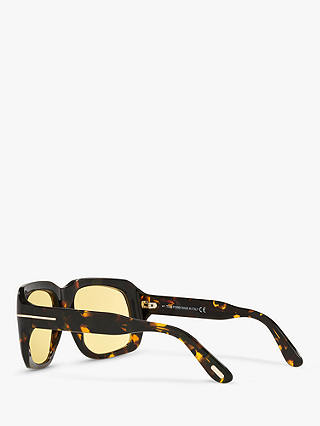 TOM FORD TR001327 Men's Tortoiseshell Sunglasses, Brown