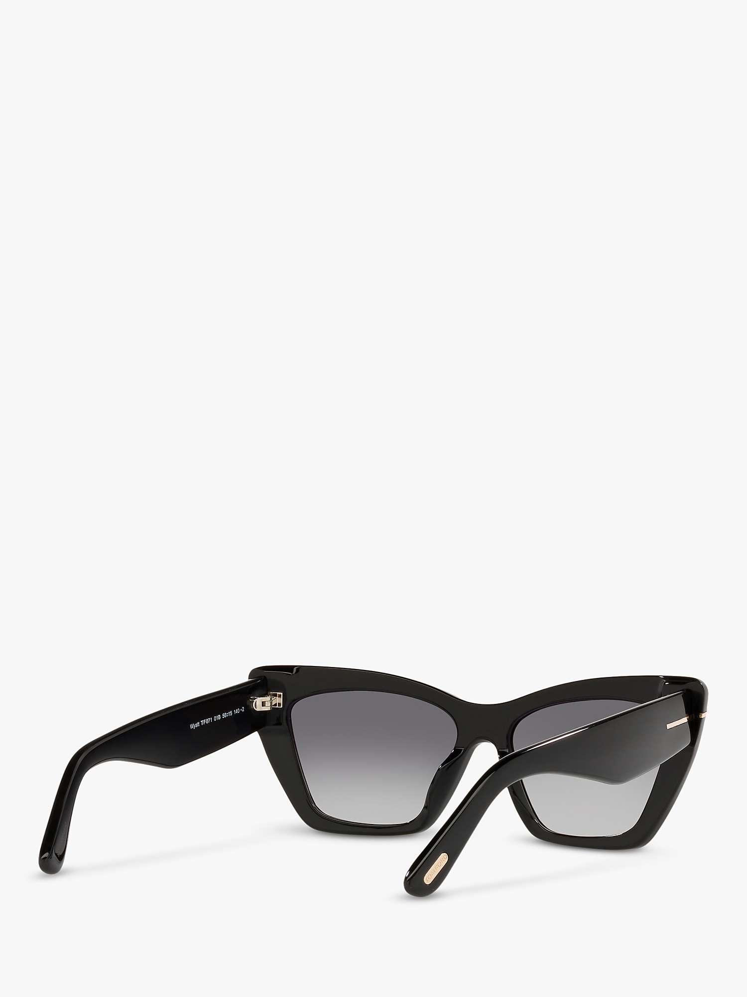 Buy TOM FORD FT0871 Women's Wyatt Cat's Eye Sunglasses Online at johnlewis.com