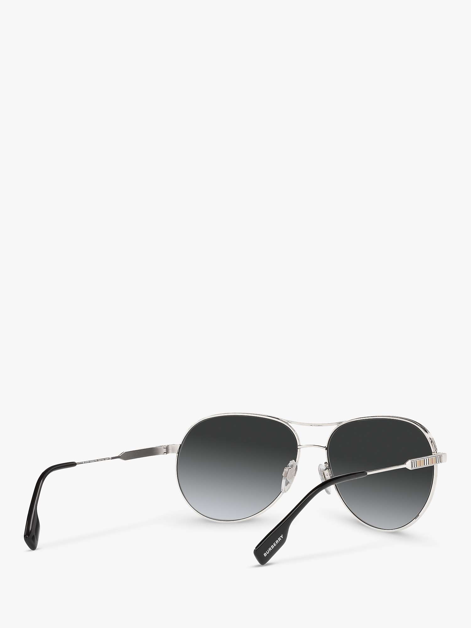 Buy Burberry BE3122 Women's Aviator Sunglasses Online at johnlewis.com