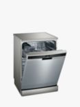 Siemens iQ300 SE23HI60AG Freestanding Dishwasher, Stainless Steel