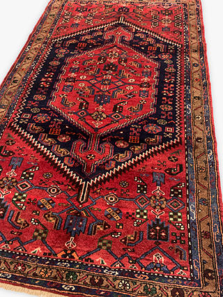 Gooch Oriental Hamadan Rug, Red, L227 x W136 cm