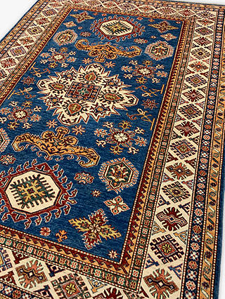 Gooch Oriental Kazak Supreme Rug, Blue/Multi, L235 x W171 cm