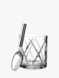 Waterford Crystal Short Stories Olann Cut Glass Ice Bucket & Spoon, Clear