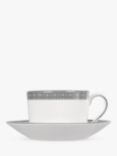 Vera Wang for Wedgwood Lace Cup &  Saucer Set, 210ml, White
